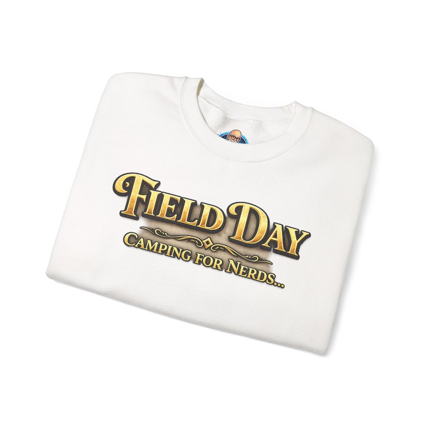 "Field Day: Camping for Nerds" Vintage Logo