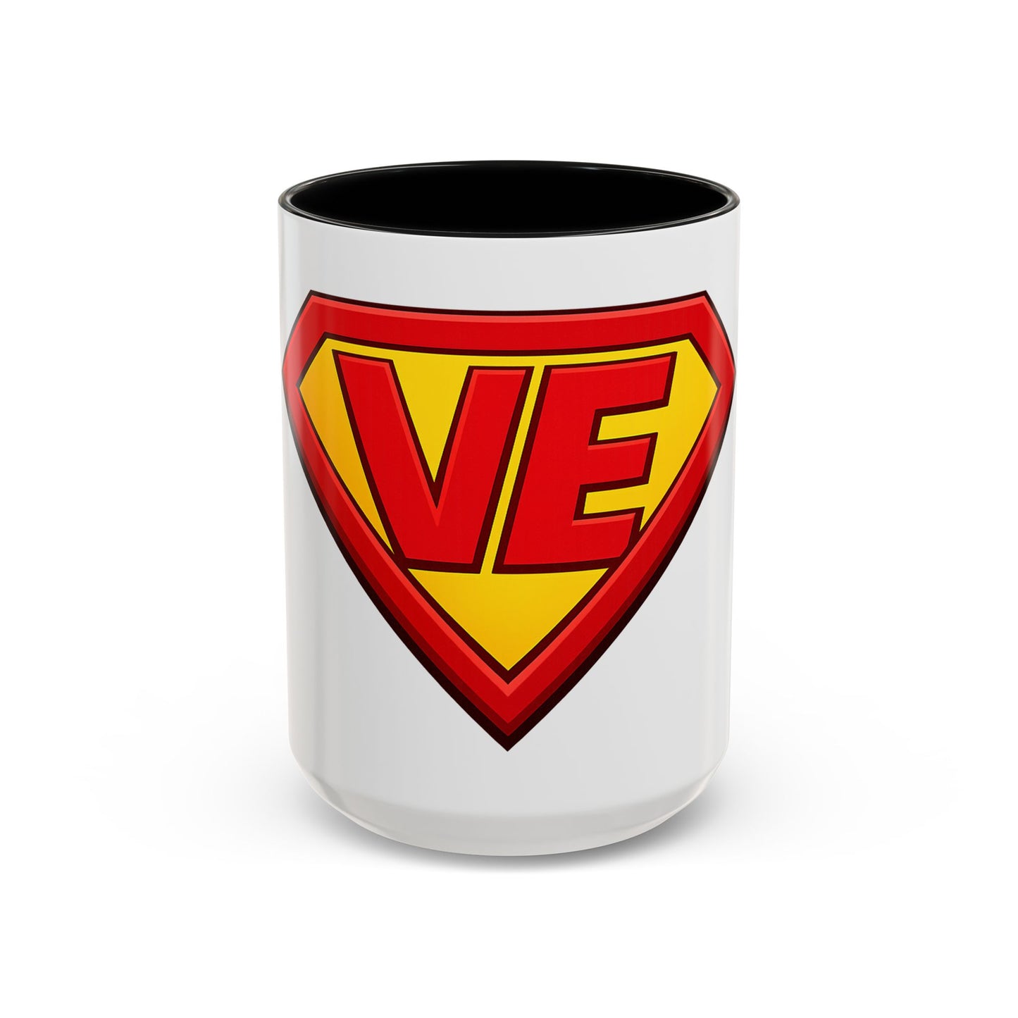 Volunteer Examiner Coffee Mug — Retro Superhero Design (11/15oz)
