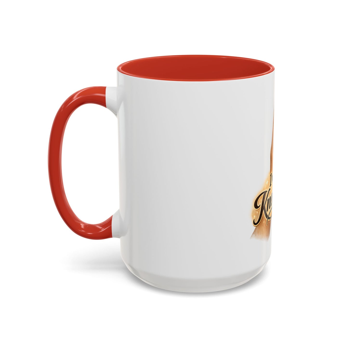 I Need My Knee Time Prayer Coffee Mug — Religious Prayer Hands Accent Mug