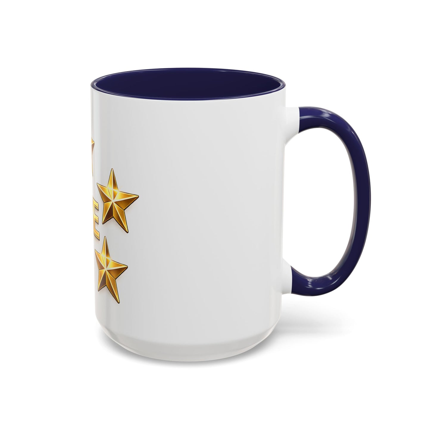 CVE Gold Star Coffee Mug — 11/15oz Accent Ceramic Mug