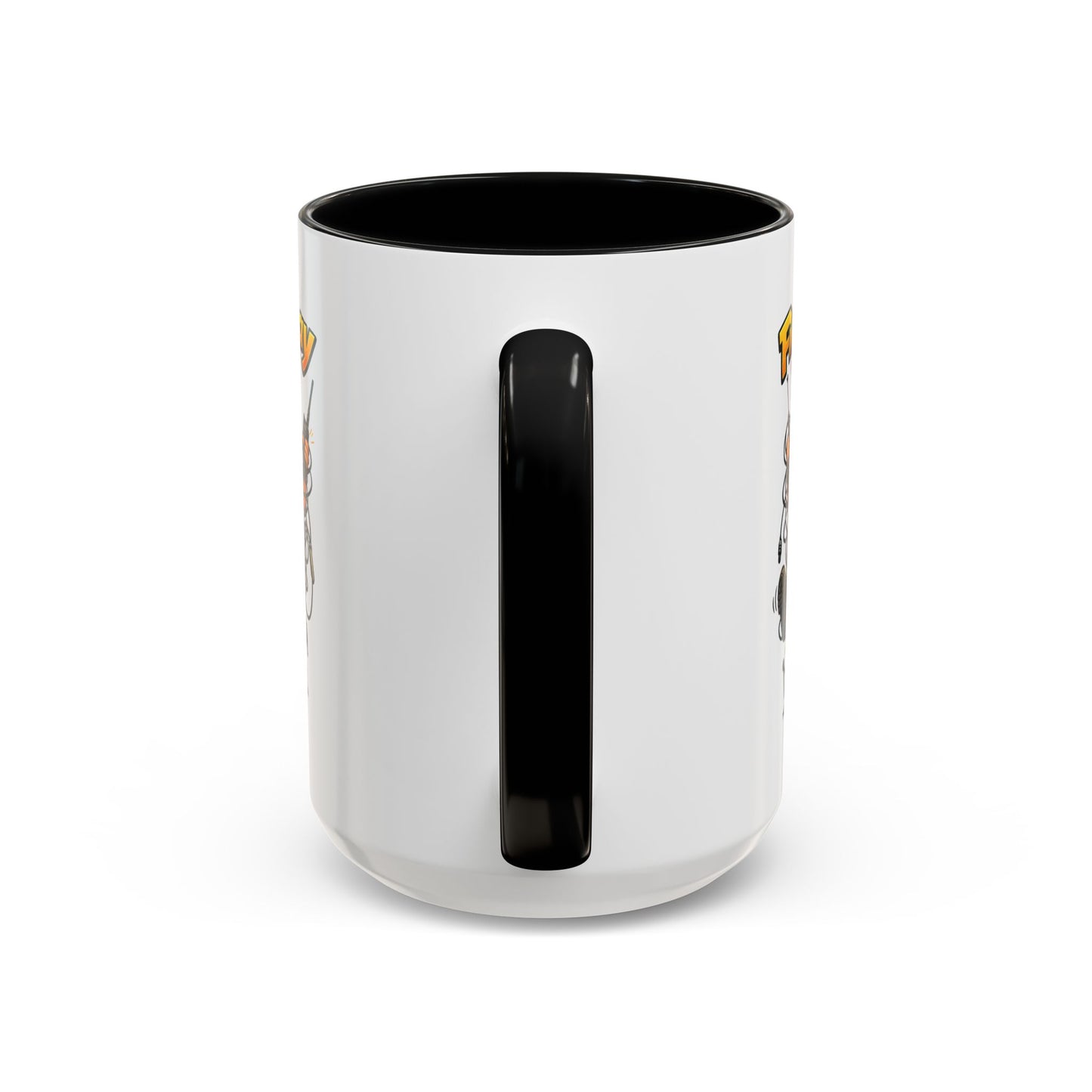 Field Day Fun! Accent Coffee Mug – Humorous Outdoor Adventure Ham Gift (11/15oz)
