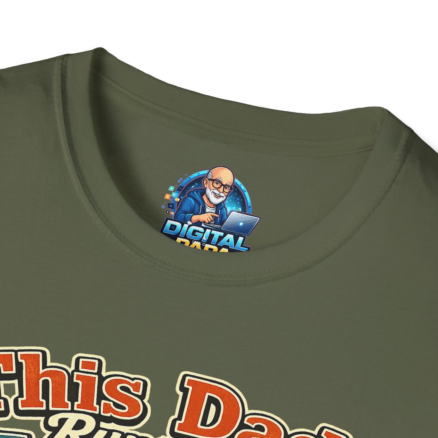 This Dad Runs on RF & Coffee T-Shirt