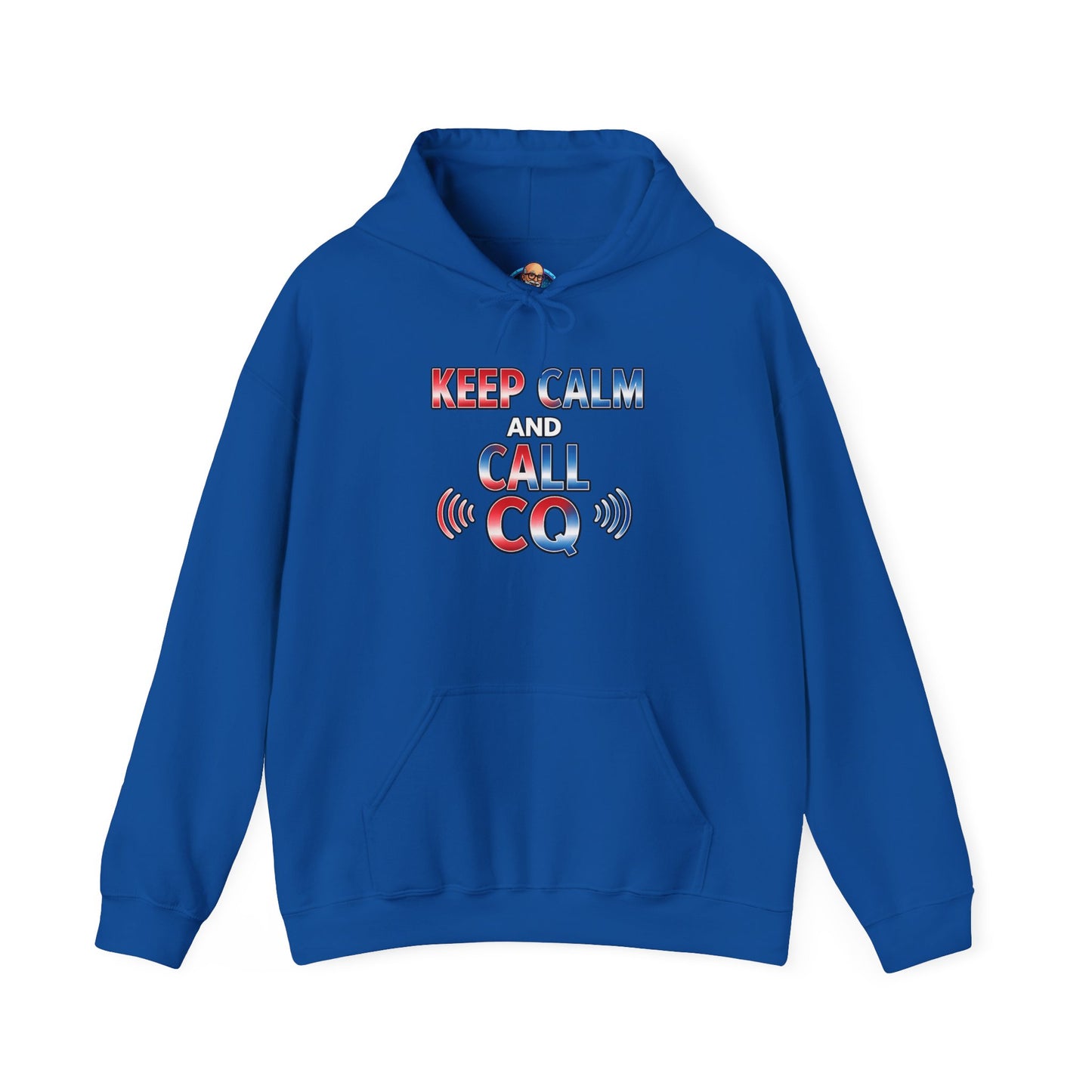 Keep Calm and Call CQ Hoodie — Amateur Radio Ham Radio Pullover