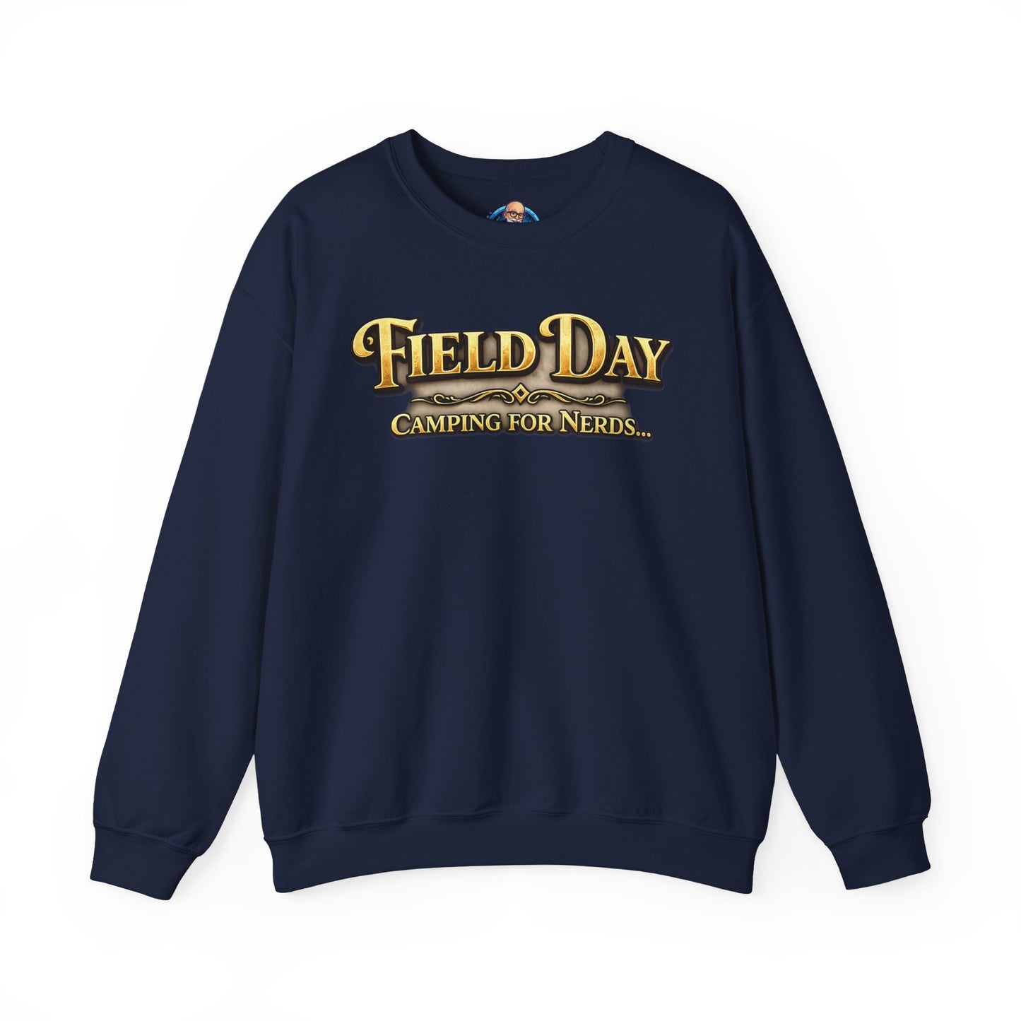 "Field Day: Camping for Nerds" Vintage Logo