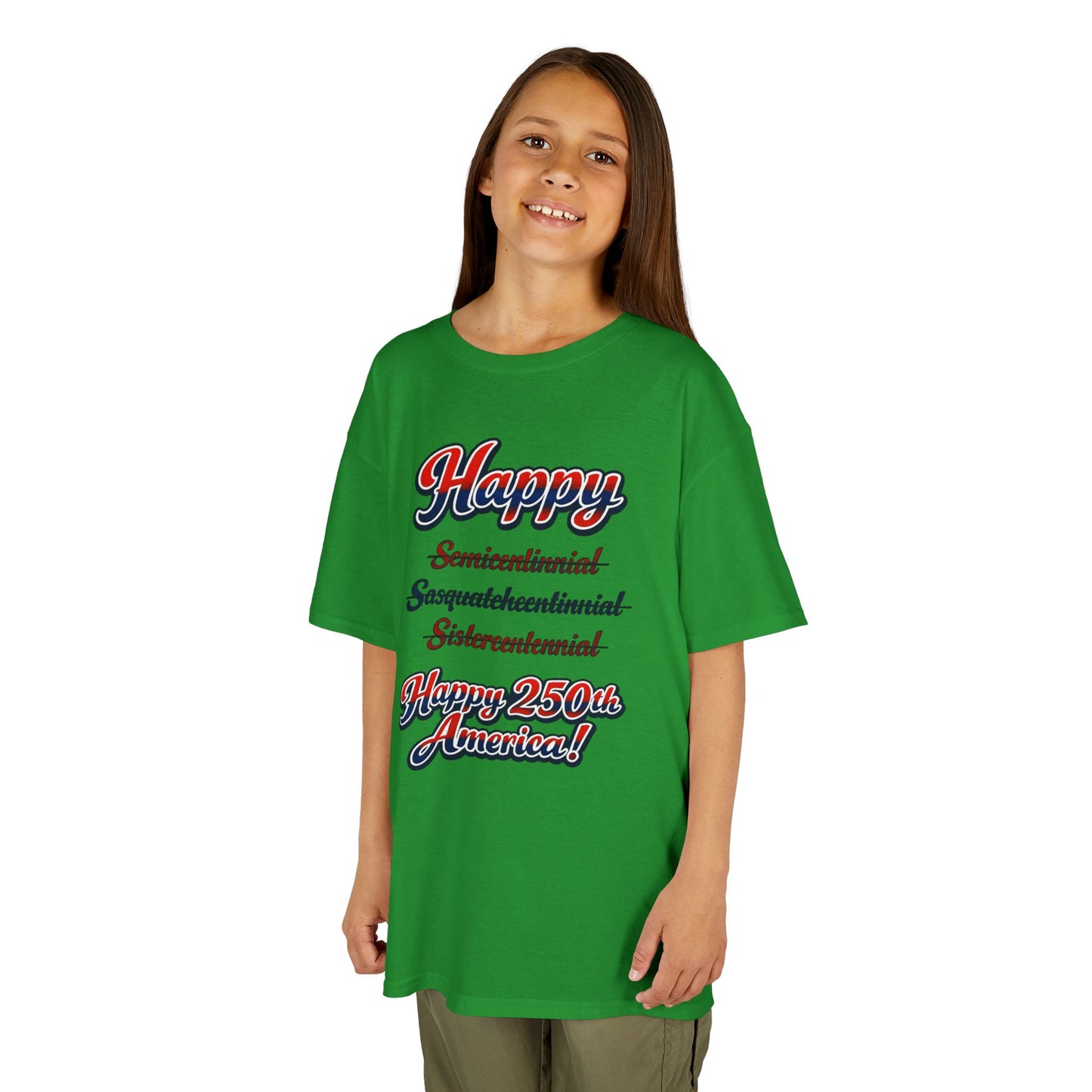 Kids Tee — Bold 250th Celebration Tee-Shirt