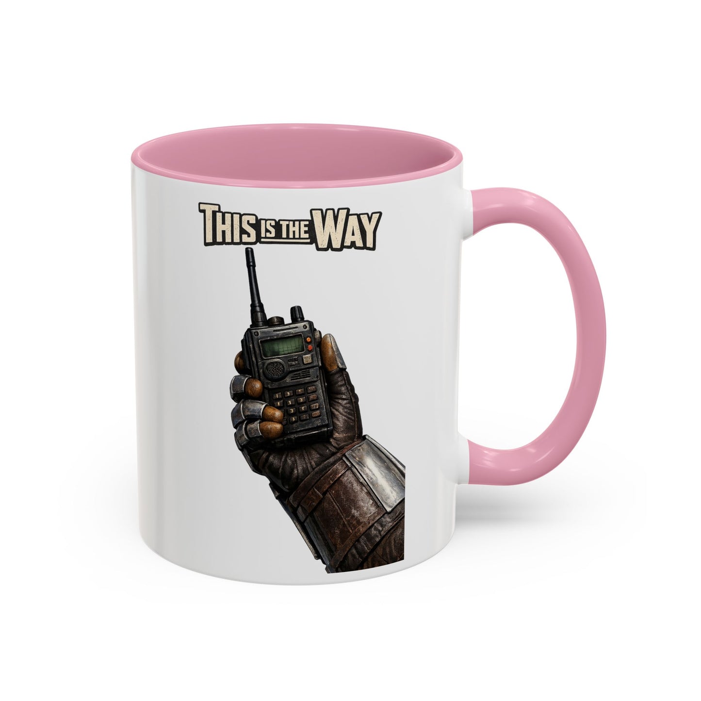 This Is The Way Mug — Mandalorian Radio Hand Coffee Cup (11oz & 15oz)