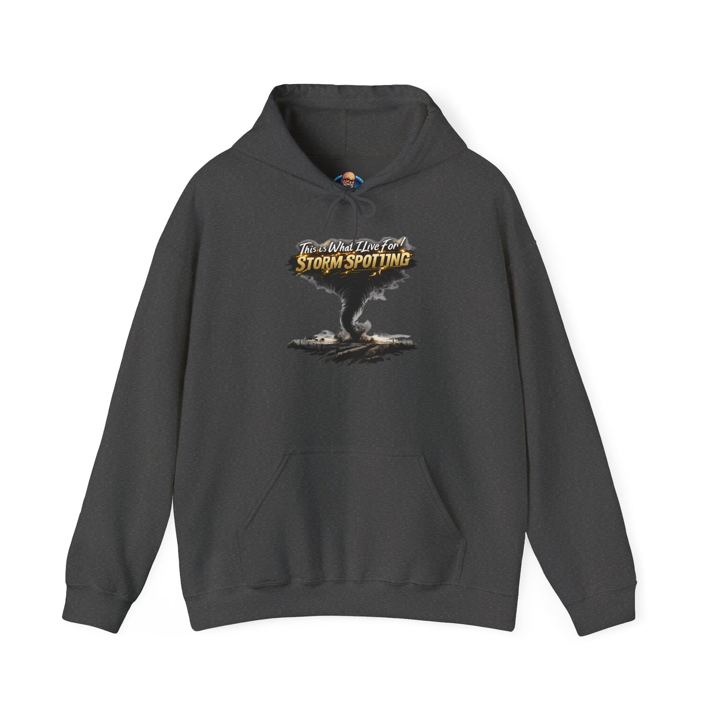 This is What I Live For Storm Spotting Hoodie - Tornado Graphic