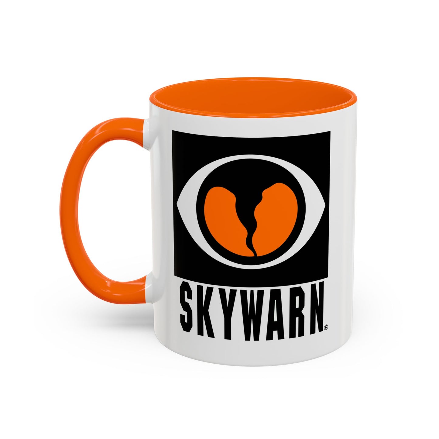 Skywarn Logo Accent Coffee Mug – Storm Spotter Weather Enthusiast Gift 11oz or 15oz