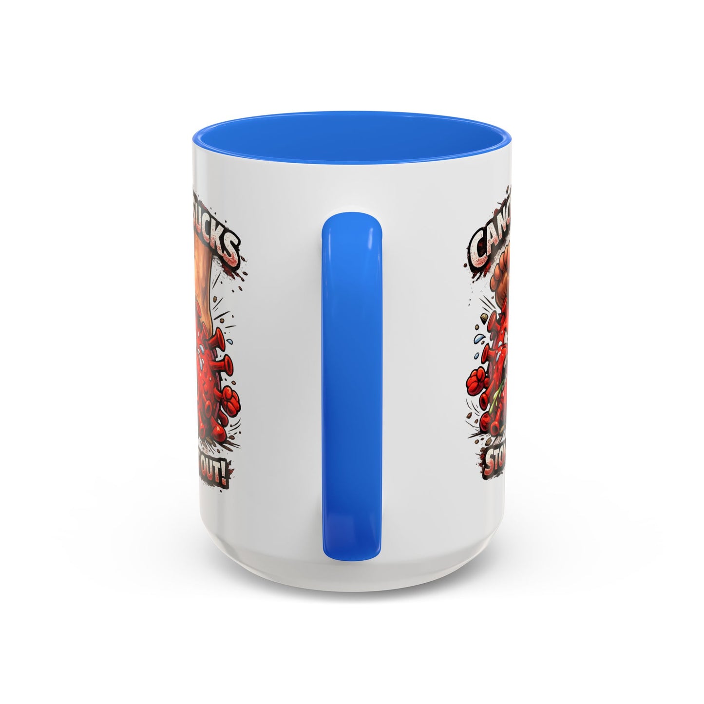 Cancer Sucks Mug — Stomp It Out 11/15oz