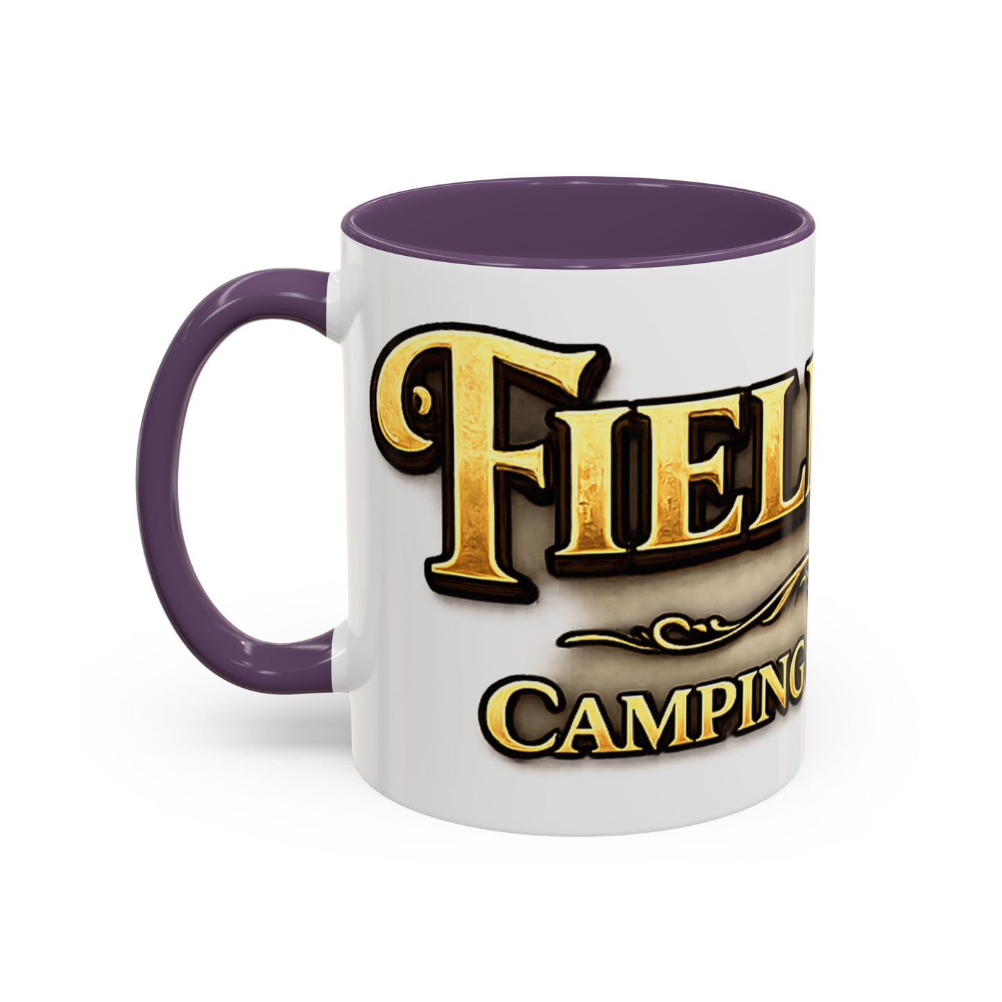 Field Day Coffee Mug — Funny ‘Camping for Nerds’ Gamer & Fantasy Fan Gift (11/15oz Accent Mug)
