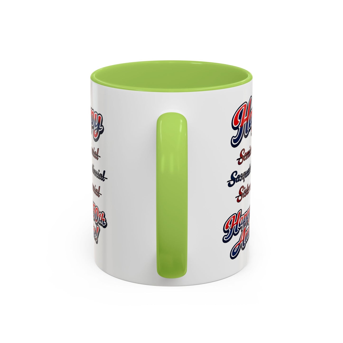 250th America Coffee Mug – "Happy 250th America!" Patriotic Accent Mug