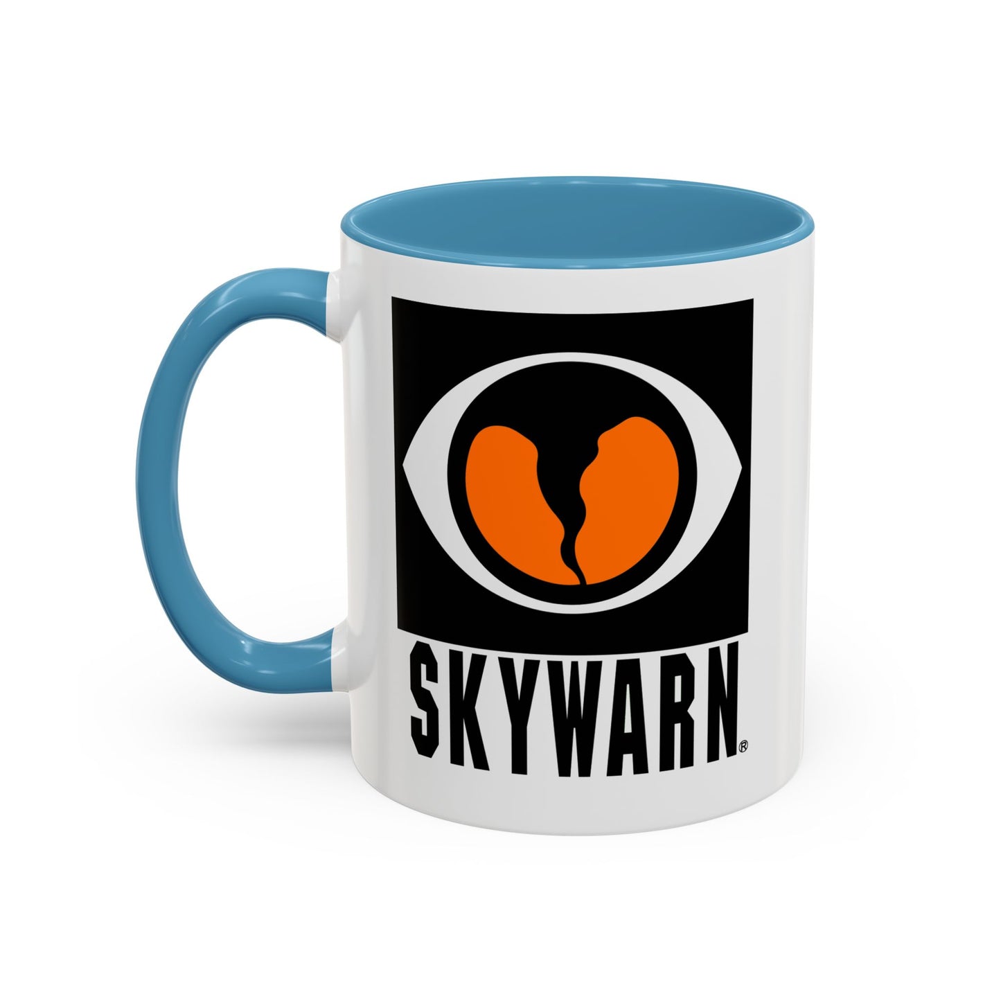 Skywarn Logo Accent Coffee Mug – Storm Spotter Weather Enthusiast Gift 11oz or 15oz