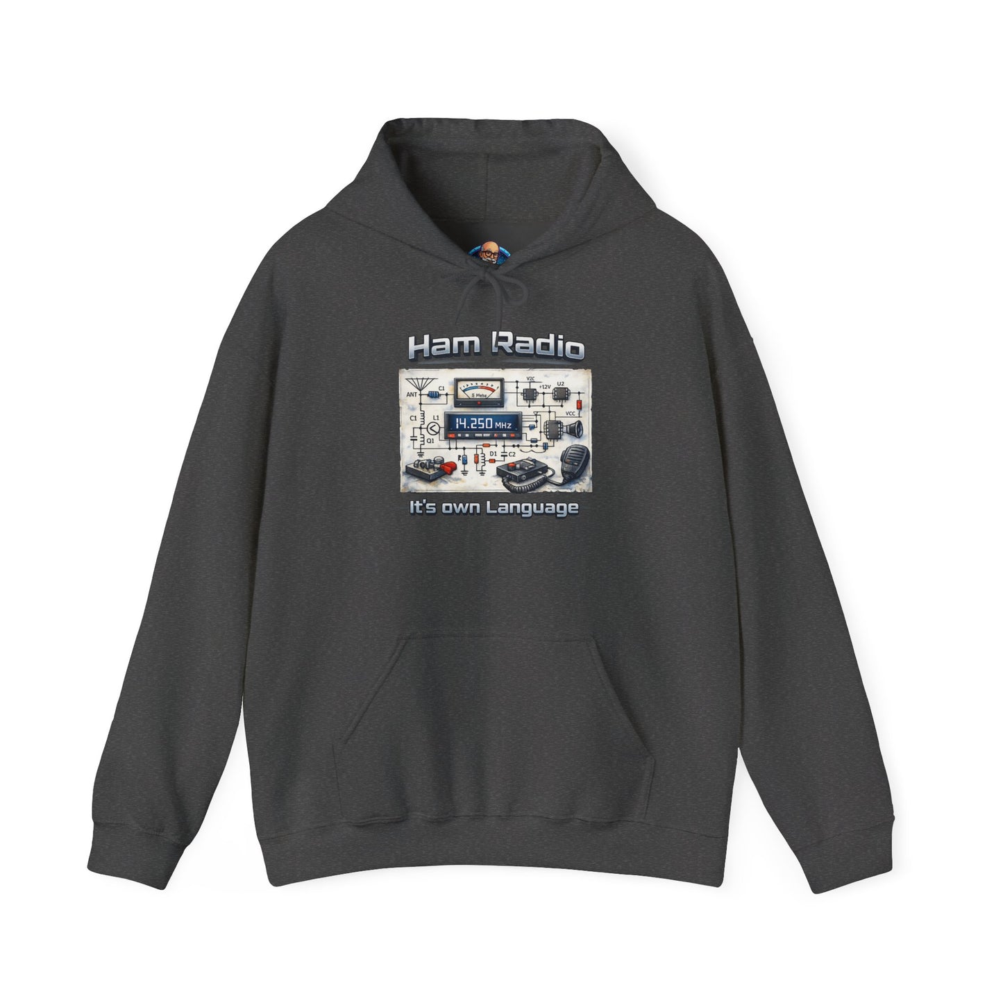 "Ham Radio: It's Our Language" Pullover for Amateur Radio Enthusiasts