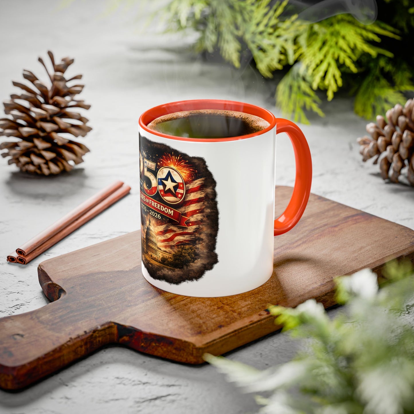 250 Years of Freedom 1776–2026 (11oz/15oz) Mug