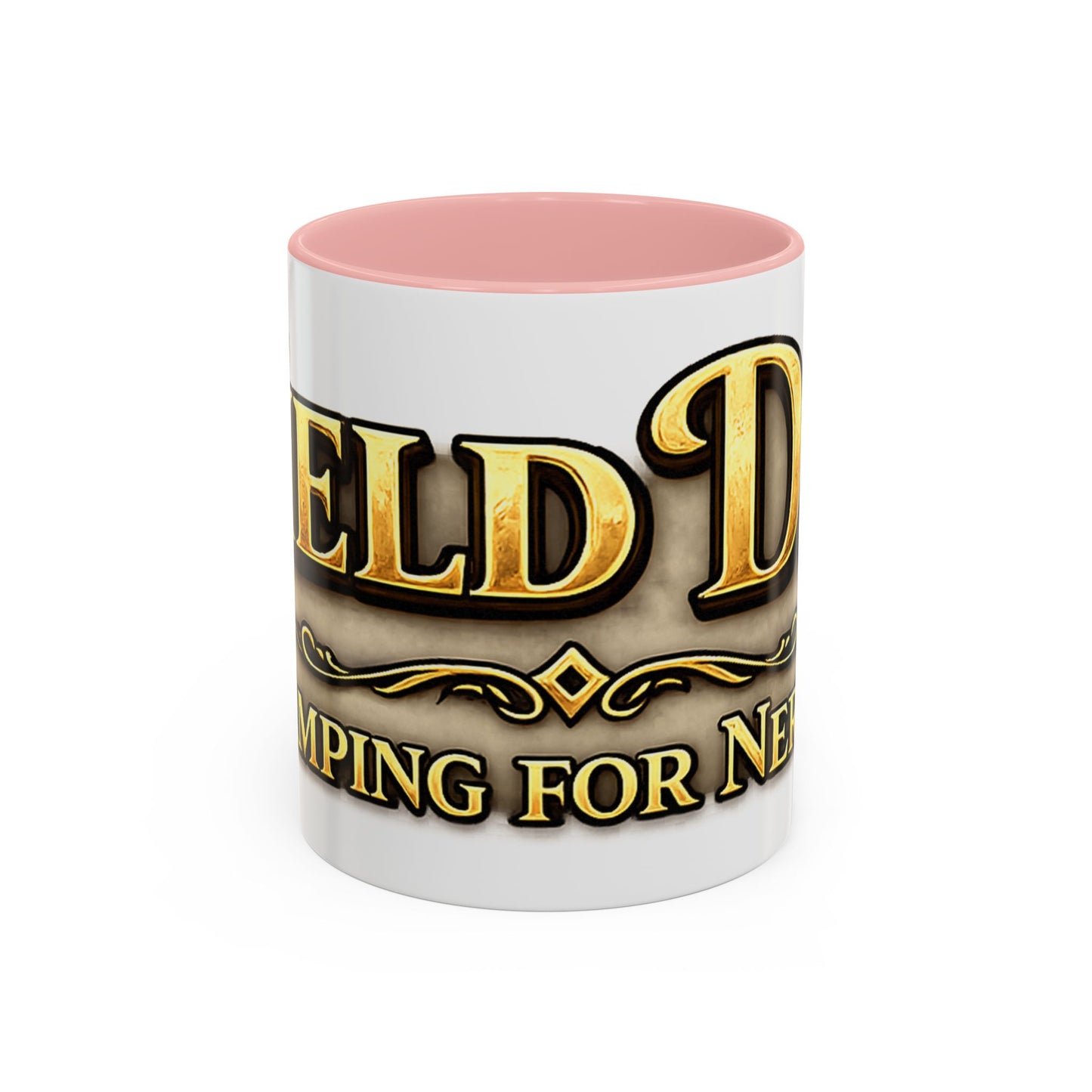 Field Day Coffee Mug — Funny ‘Camping for Nerds’ Gamer & Fantasy Fan Gift (11/15oz Accent Mug)