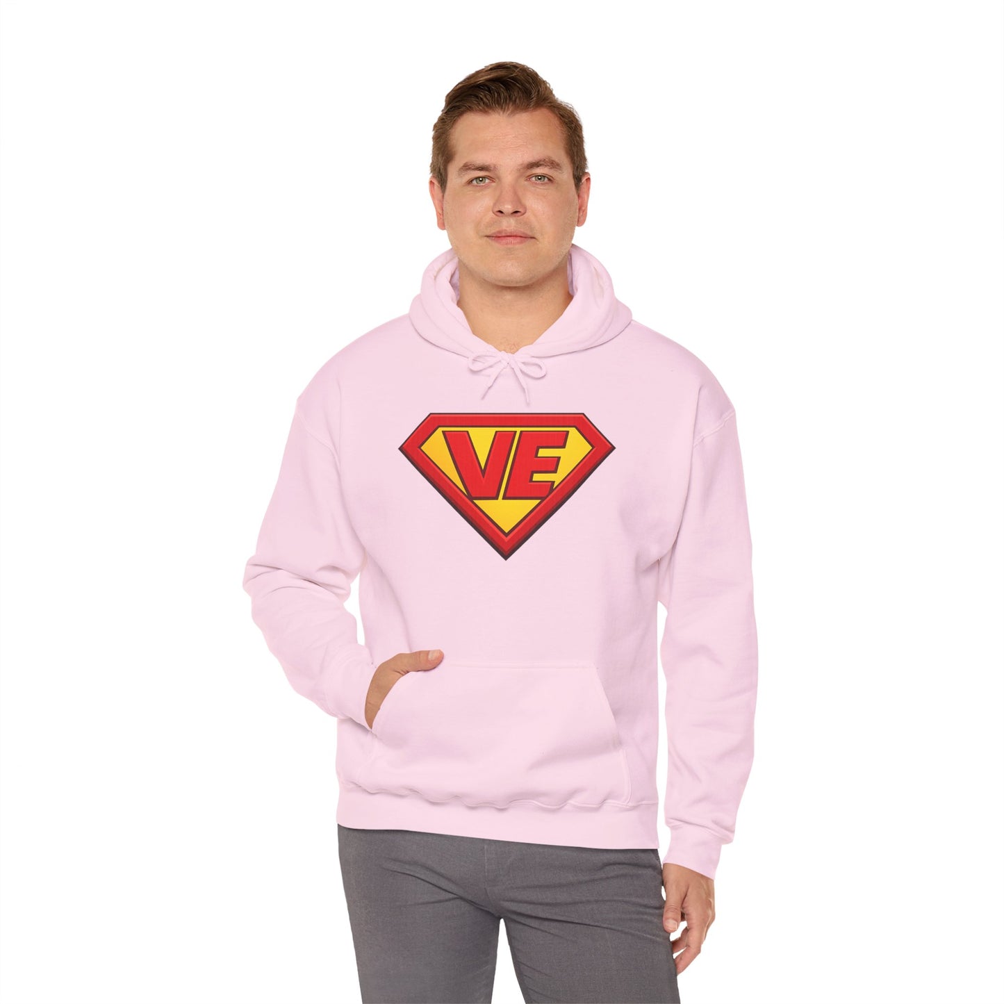 Volunteer Examiner Superhero Logo Hoodie