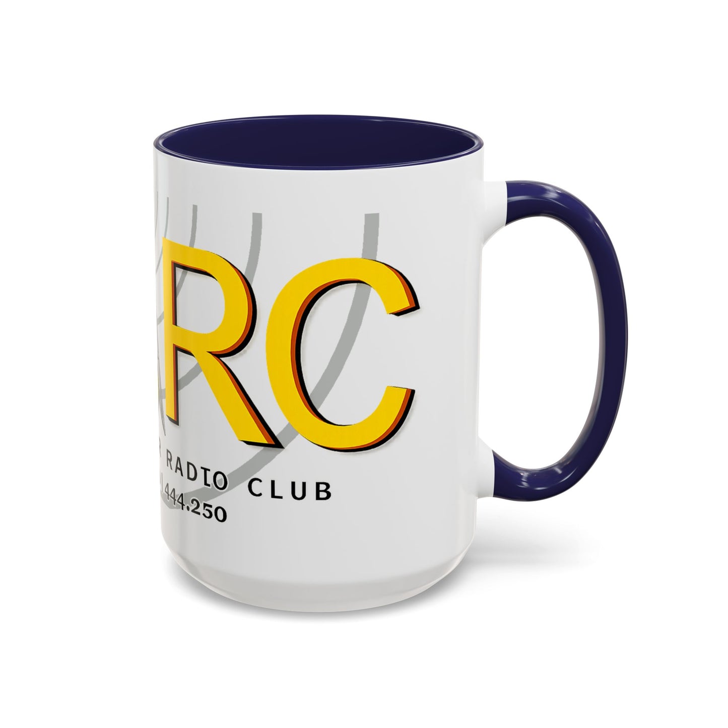 Key City Amateur Radio Club Accent Coffee Mug – Ham Radio Tower Logo (11oz & 15oz)