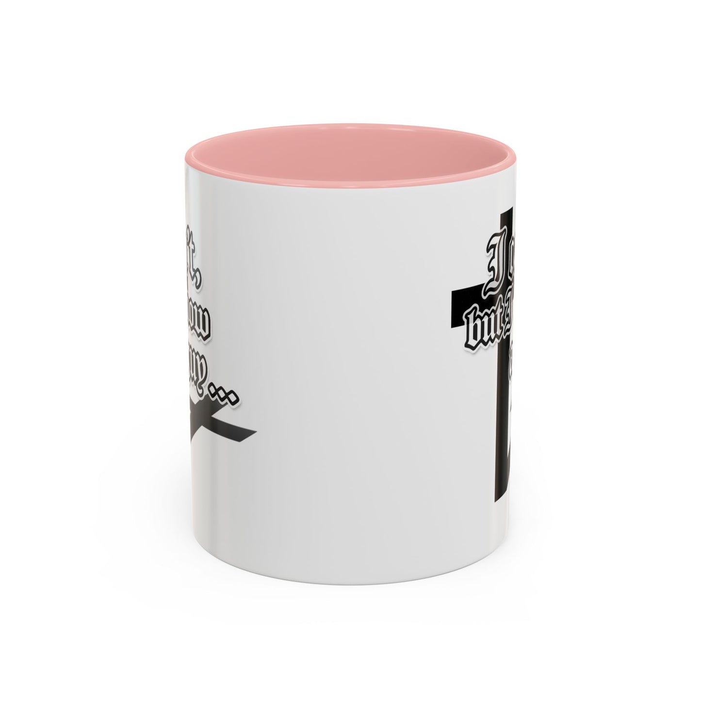 I Can't But I Know A Guy - Accent Coffee Mug (Funny Mechanic/Handyman Gift)