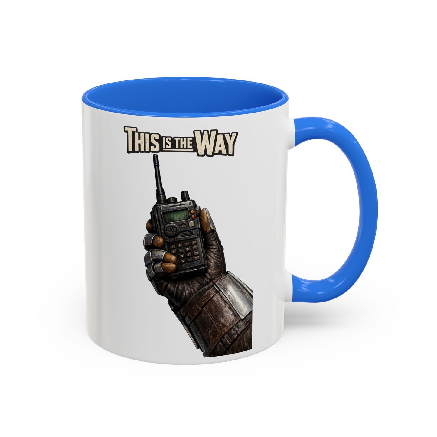 This Is The Way Mug — Mandalorian Radio Hand Coffee Cup (11oz & 15oz)