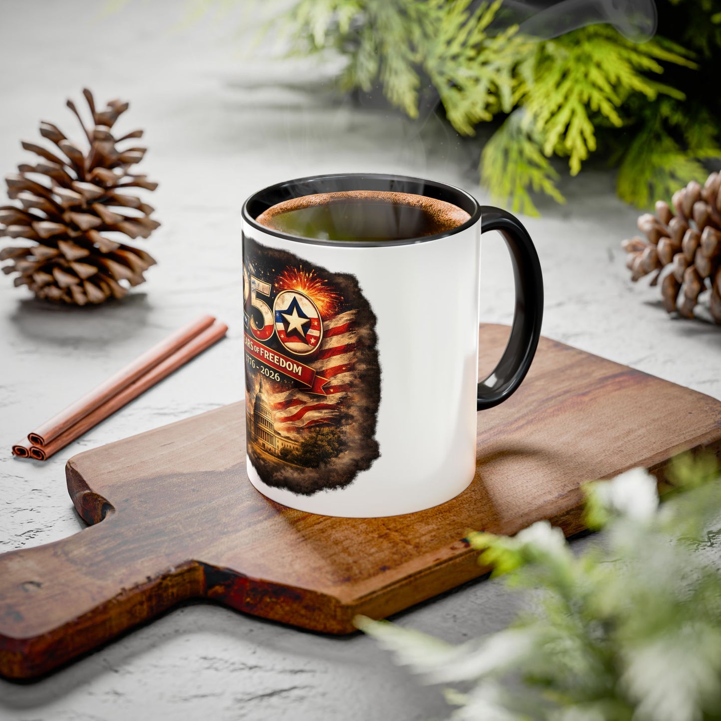 250 Years of Freedom 1776–2026 (11oz/15oz) Mug