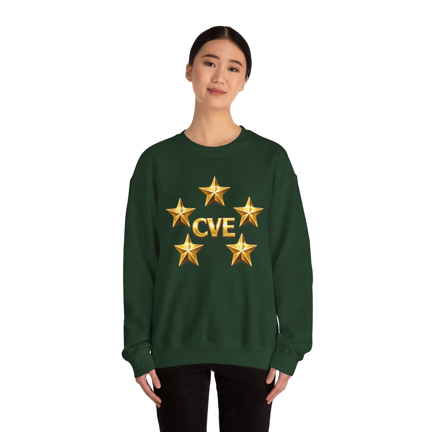 Coordinating Volunteer Examiner Crewneck Sweatshirt — 5-Star Graphic Pullover