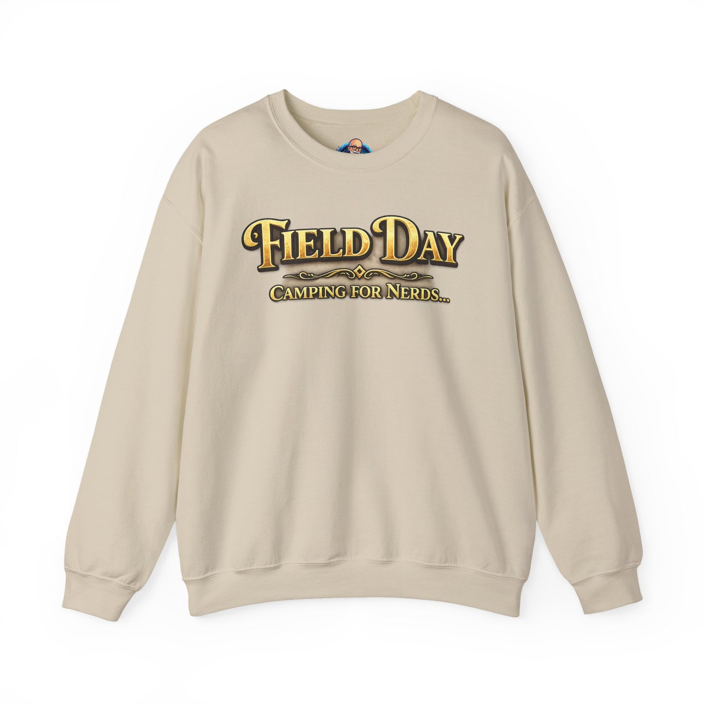 "Field Day: Camping for Nerds" Vintage Logo