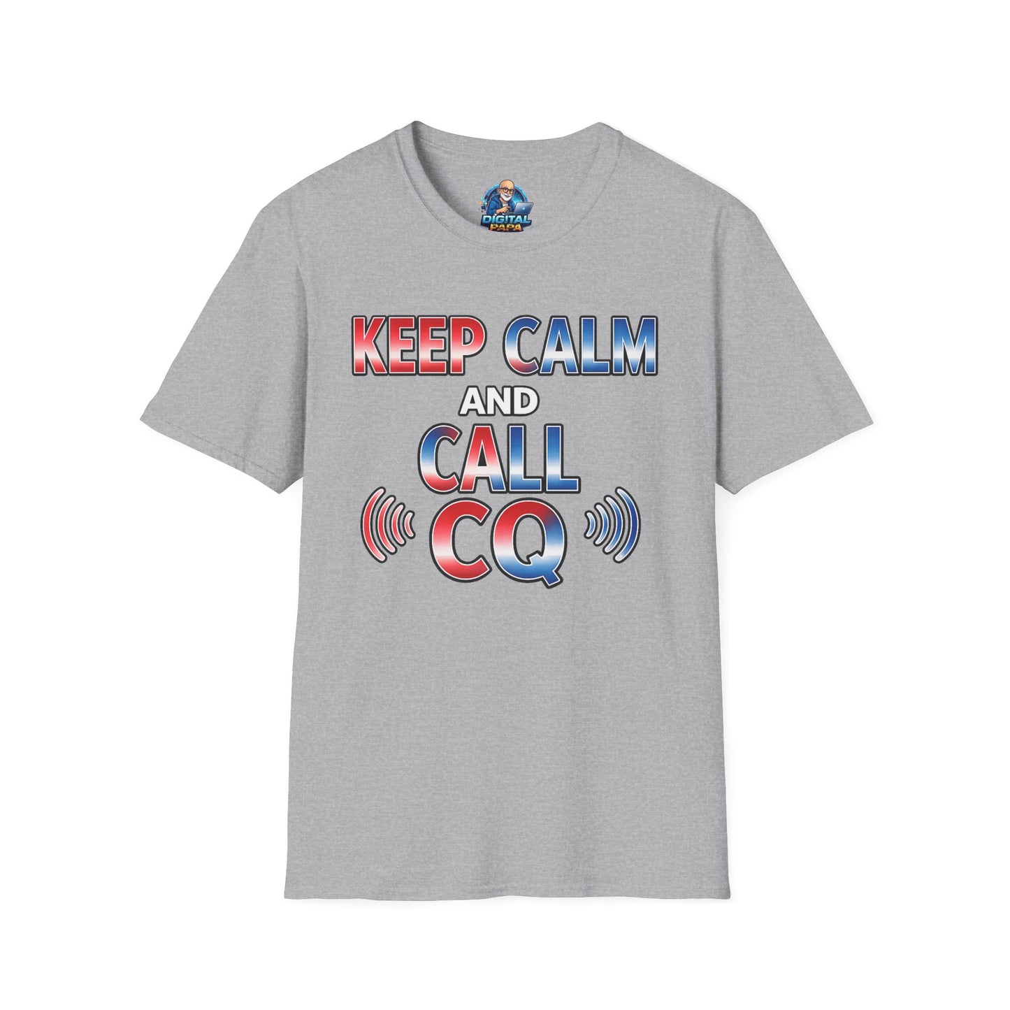 Keep Calm and Call CQ T-Shirt – Amateur Radio / Ham Operator Tee