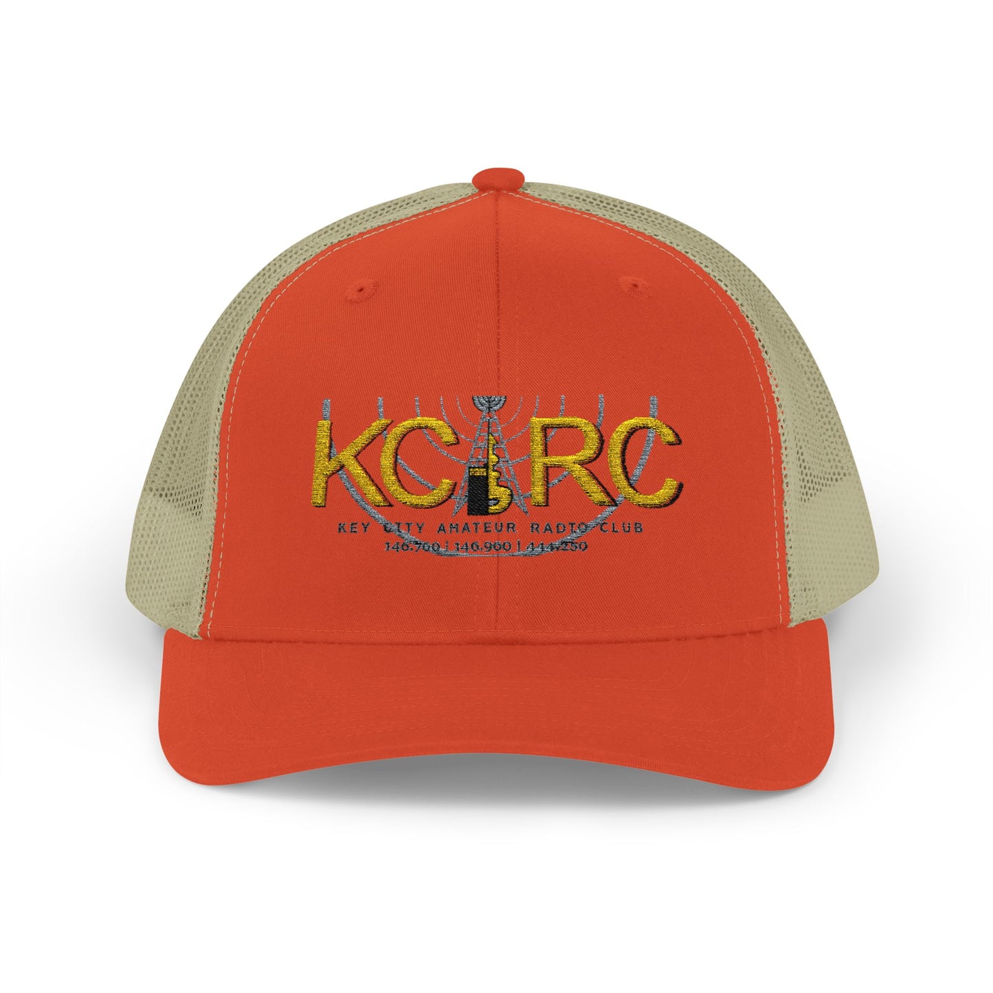 KCARC Embroidered Trucker Hat — Key City Amateur Radio Club Snapback