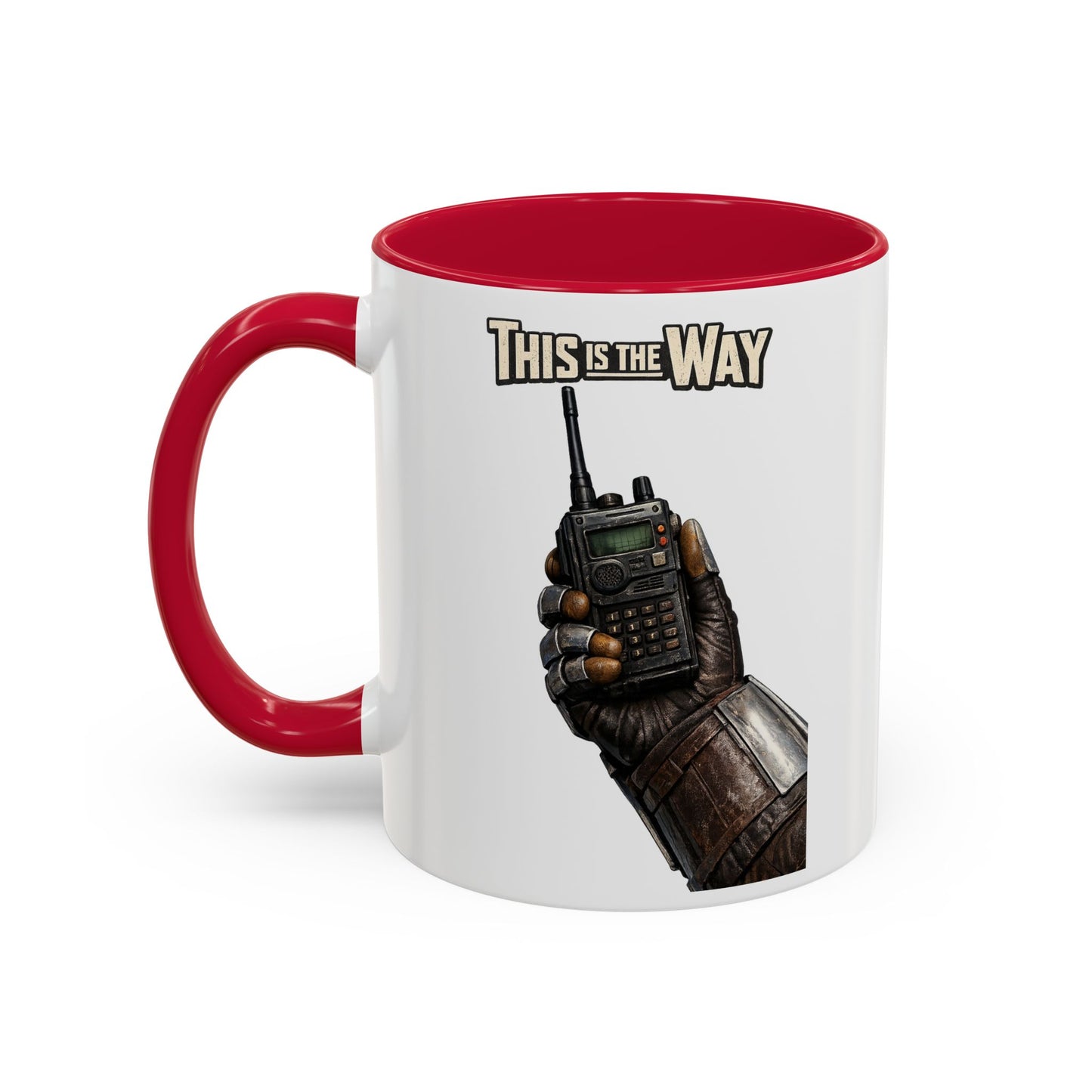 This Is The Way Mug — Mandalorian Radio Hand Coffee Cup (11oz & 15oz)
