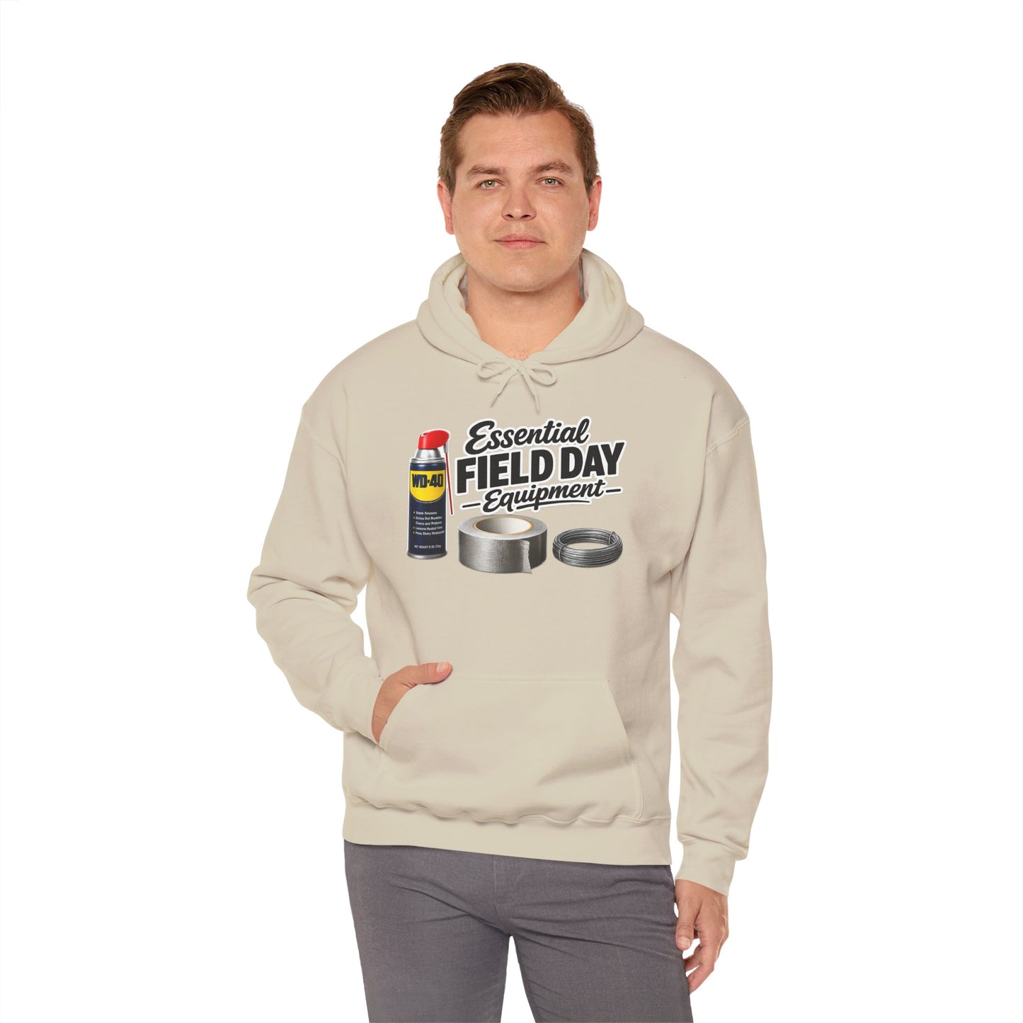 Essential Field Day Equipment Hoodie — Funny Field Day Sweatshirt