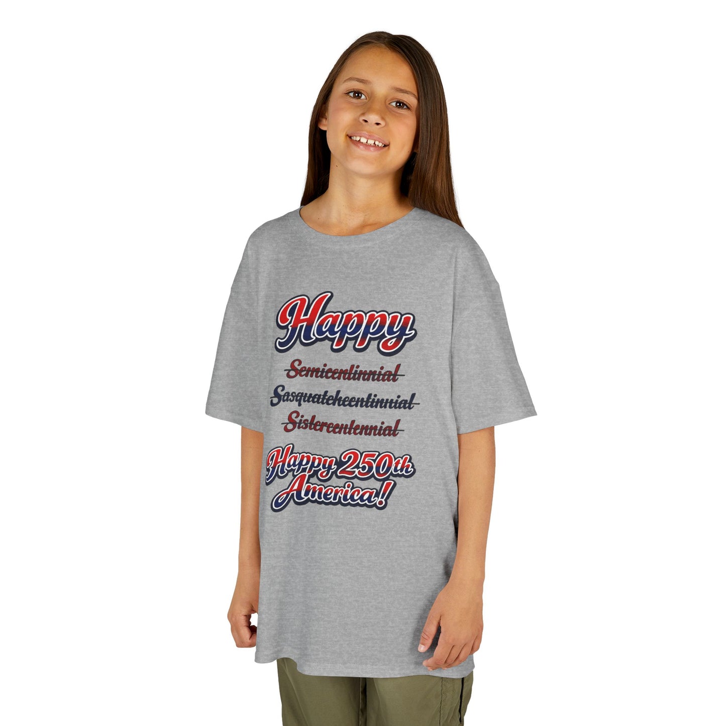 Kids Tee — Bold 250th Celebration Tee-Shirt