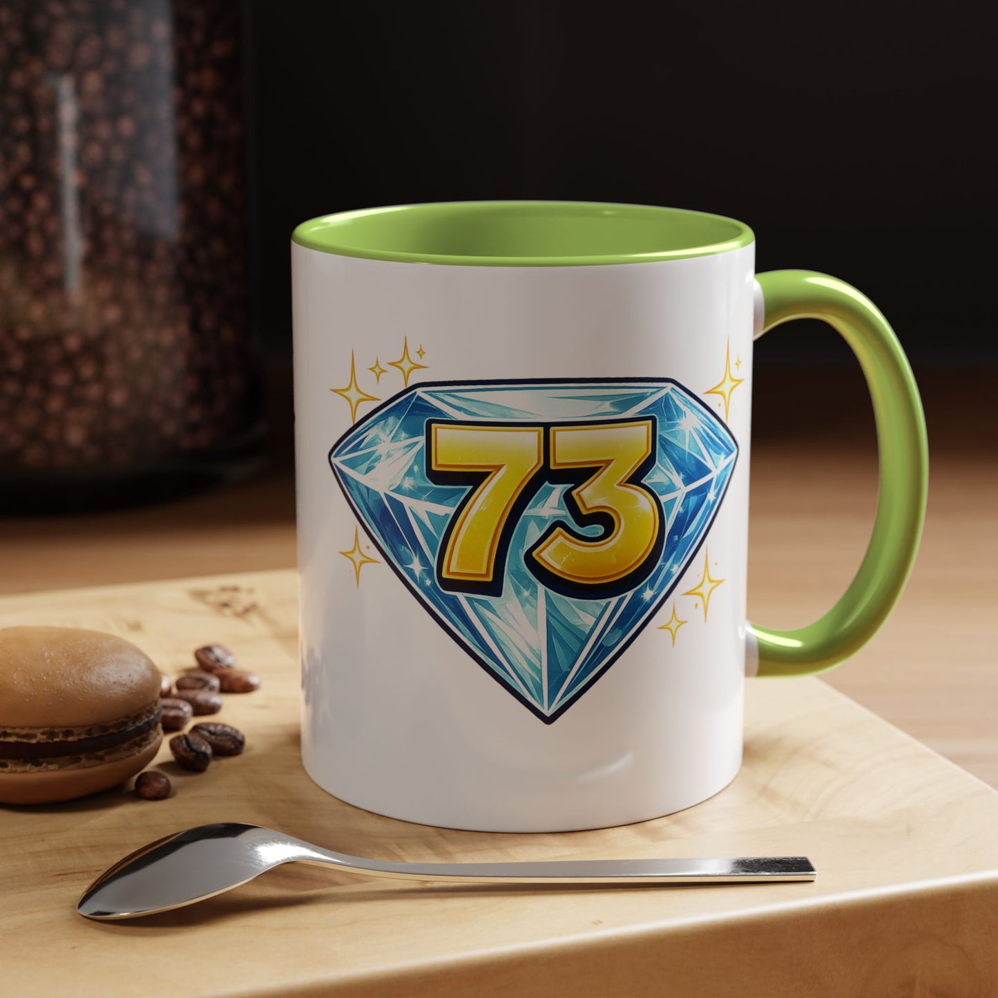 73 Diamond Coffee Mug — Sheldon's Prime or Best Wishes