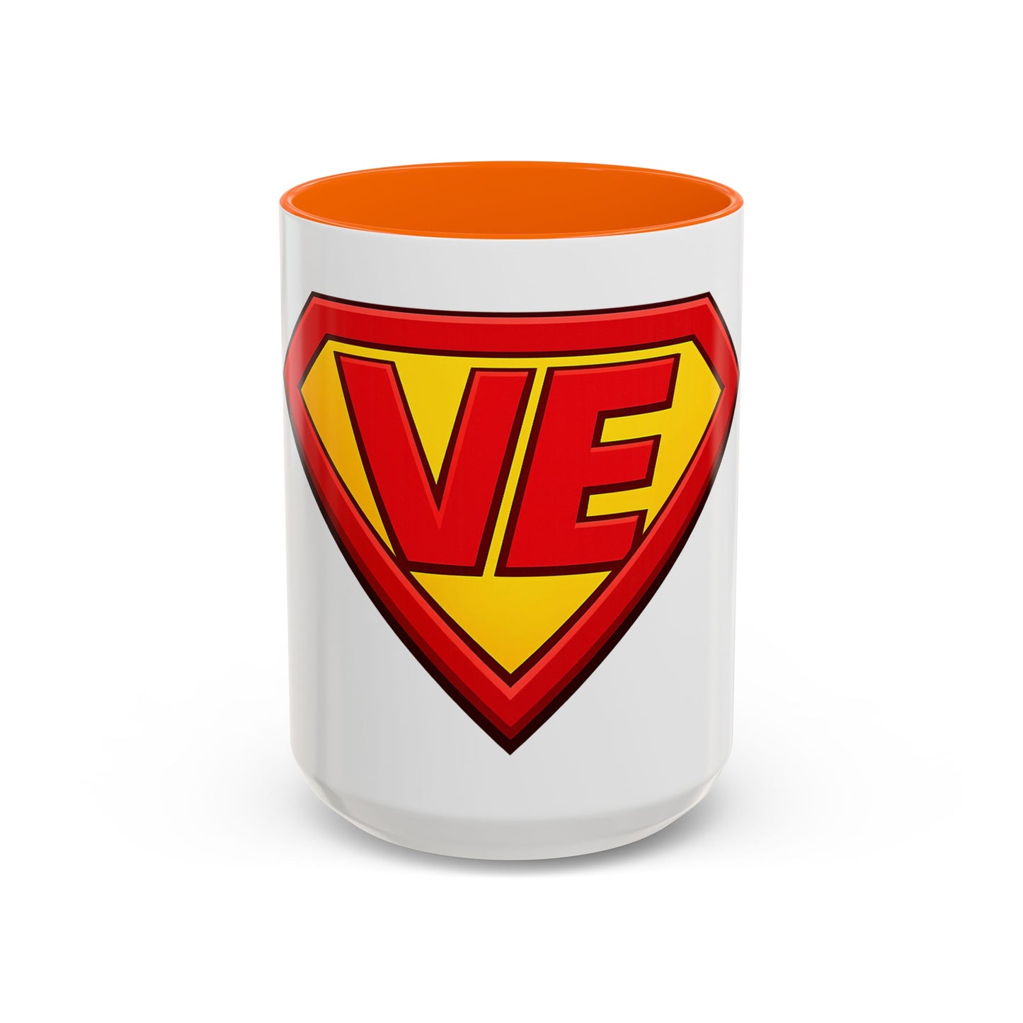 Volunteer Examiner Coffee Mug — Retro Superhero Design (11/15oz)