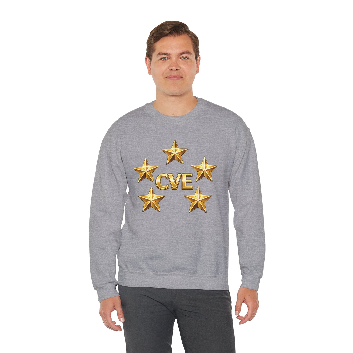 Coordinating Volunteer Examiner Crewneck Sweatshirt — 5-Star Graphic Pullover