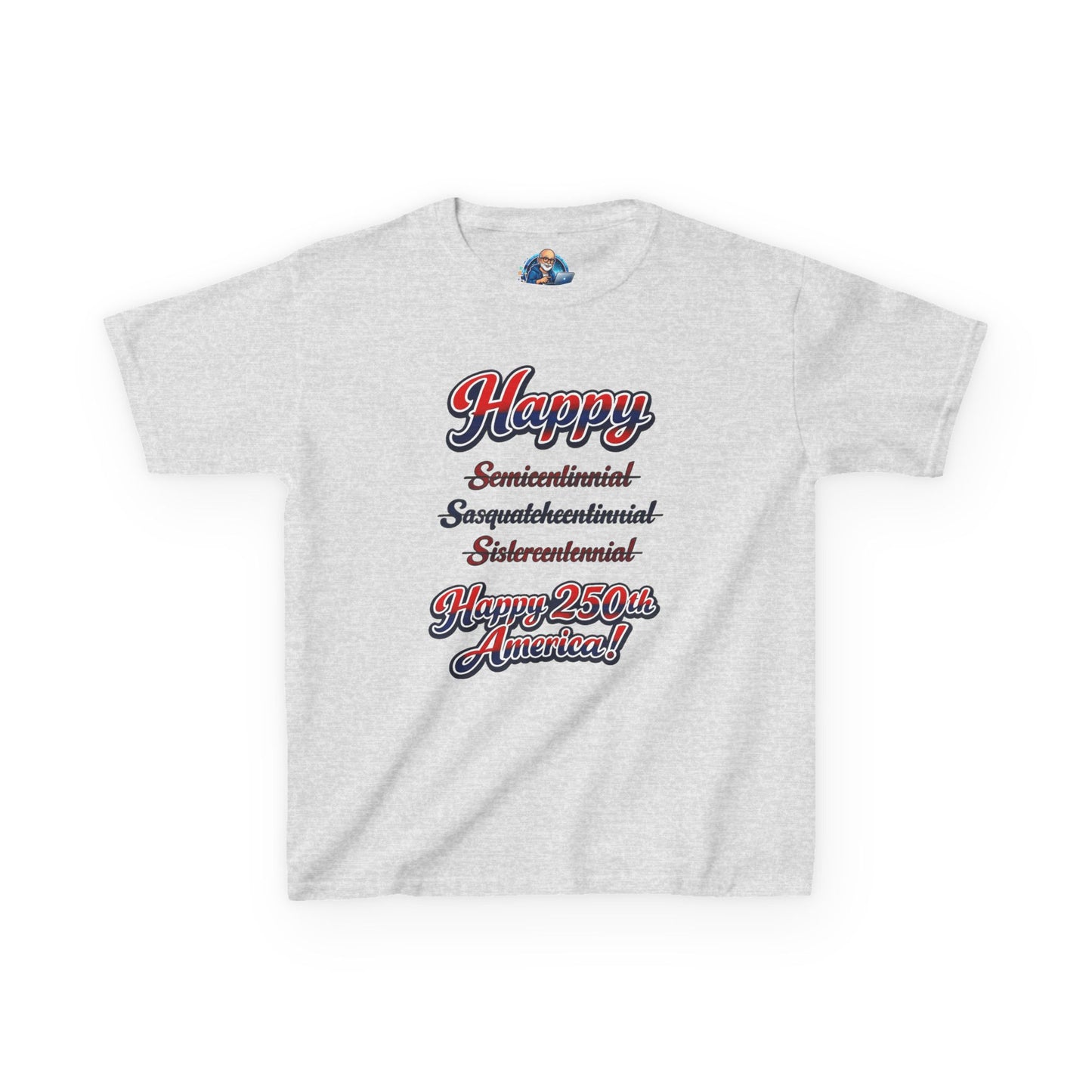 Kids Tee — Bold 250th Celebration Tee-Shirt