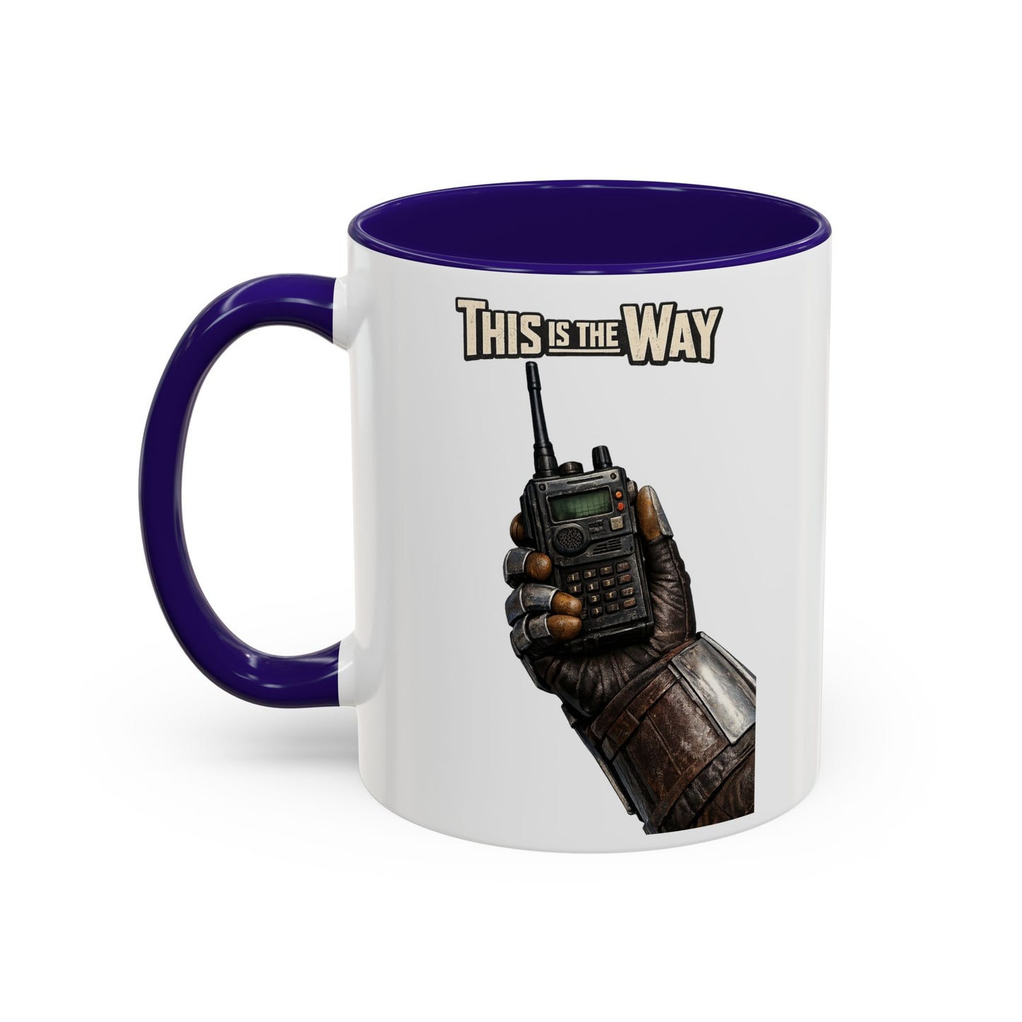 This Is The Way Mug — Mandalorian Radio Hand Coffee Cup (11oz & 15oz)