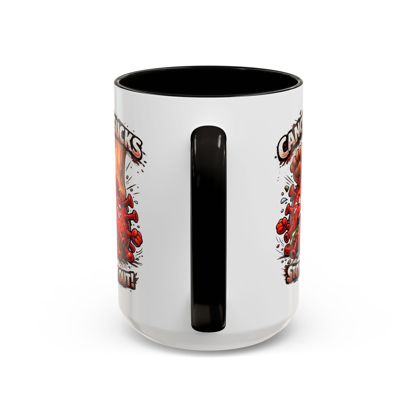Cancer Sucks Mug — Stomp It Out 11/15oz