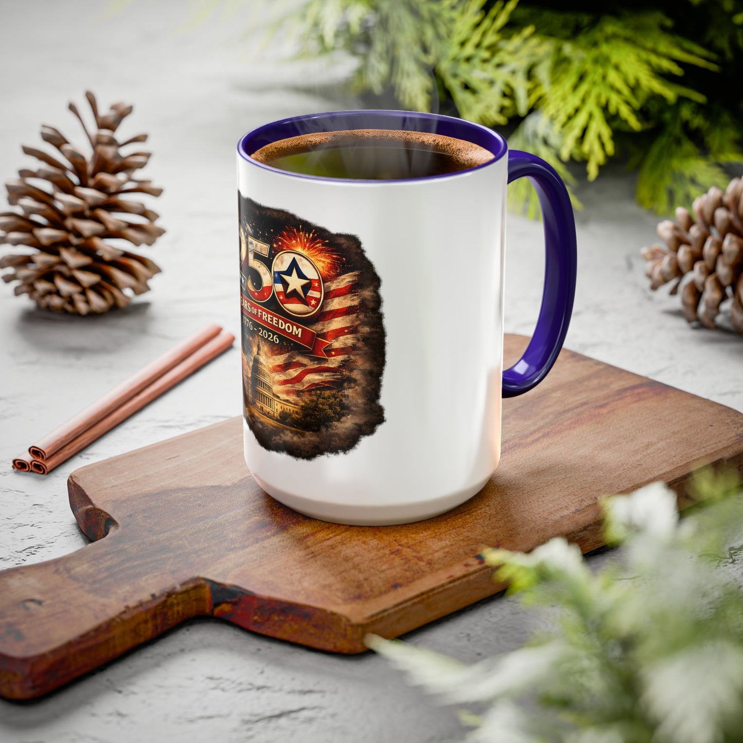 250 Years of Freedom 1776–2026 (11oz/15oz) Mug