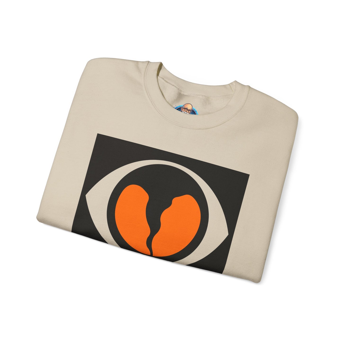 Skywarn Graphic Sweatshirt — Retro Eye Logo Storm Spotter Crewneck