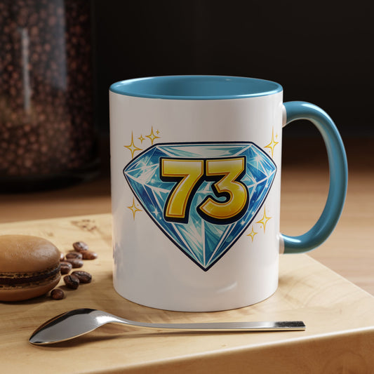 73 Diamond Coffee Mug — Sheldon's Prime or Best Wishes