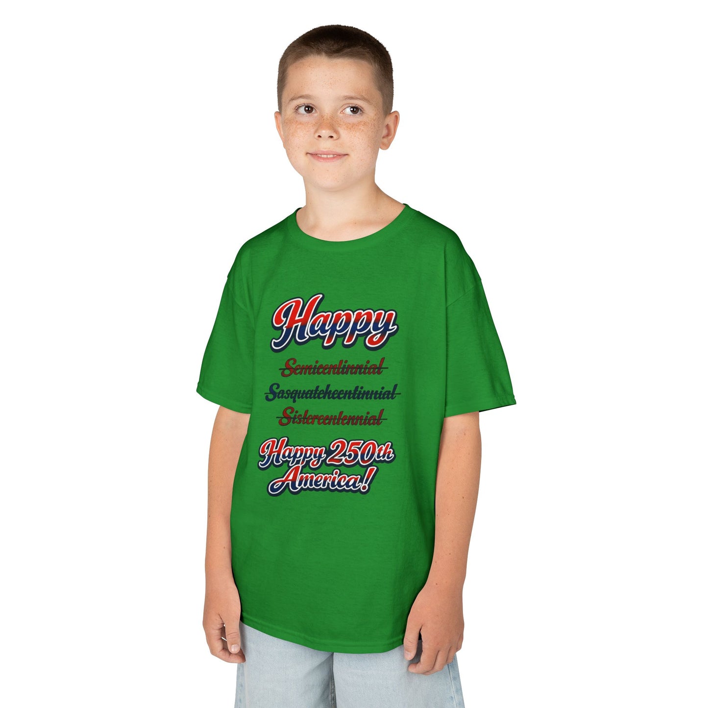 Kids Tee — Bold 250th Celebration Tee-Shirt