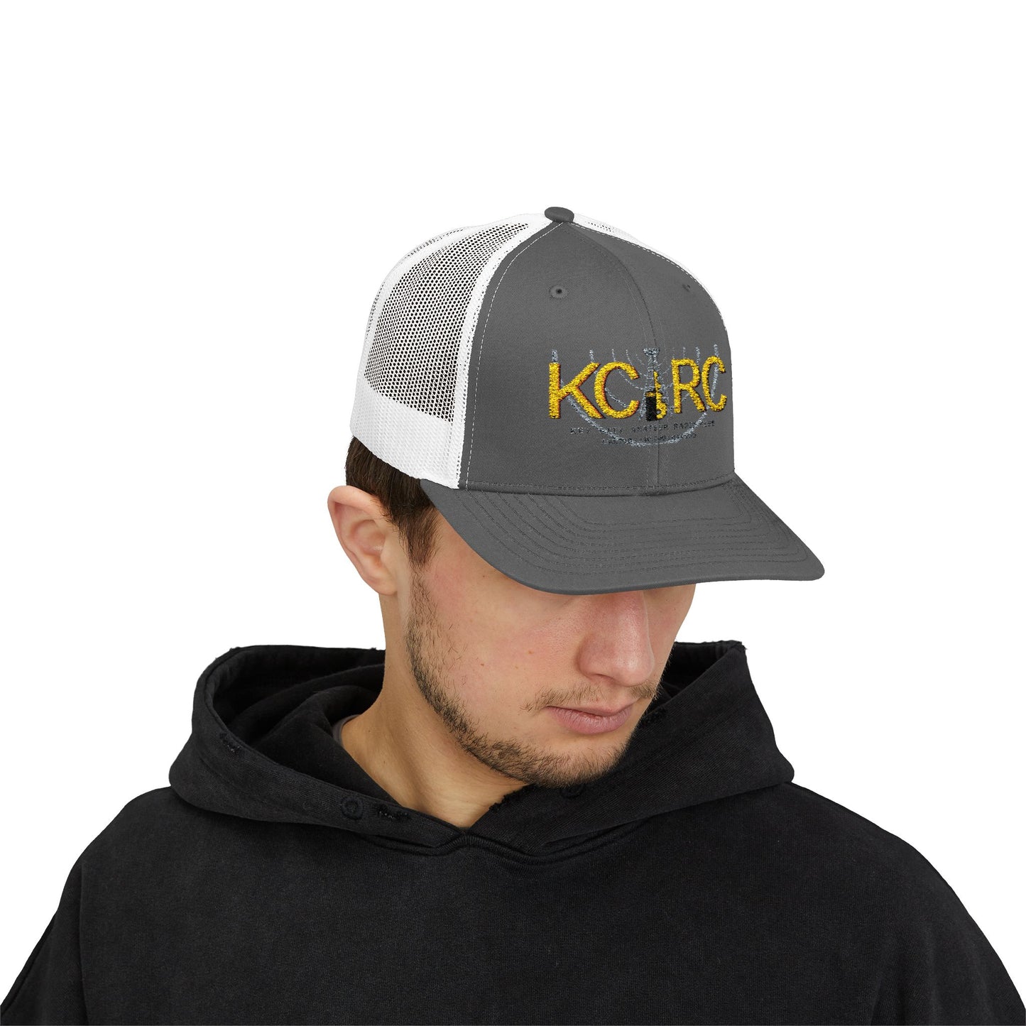 KCARC Embroidered Trucker Hat — Key City Amateur Radio Club Snapback