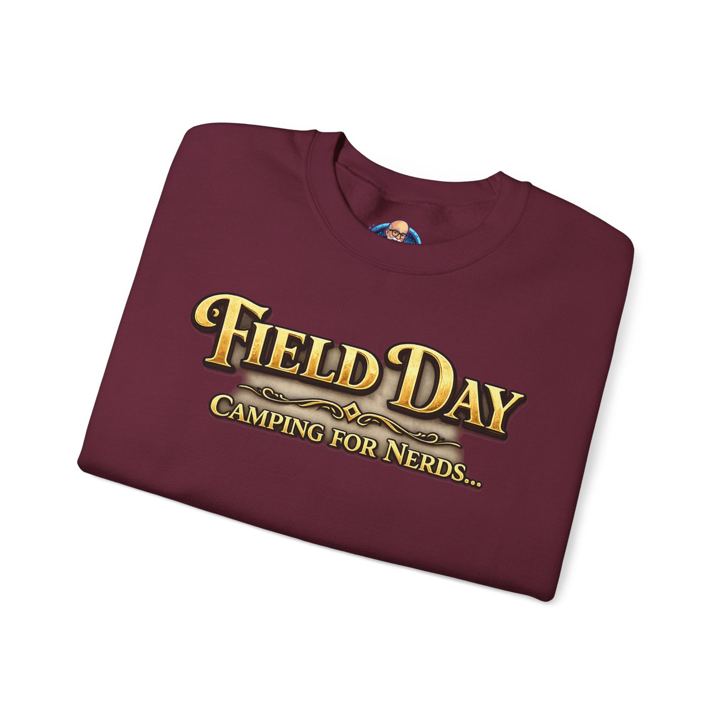 "Field Day: Camping for Nerds" Vintage Logo
