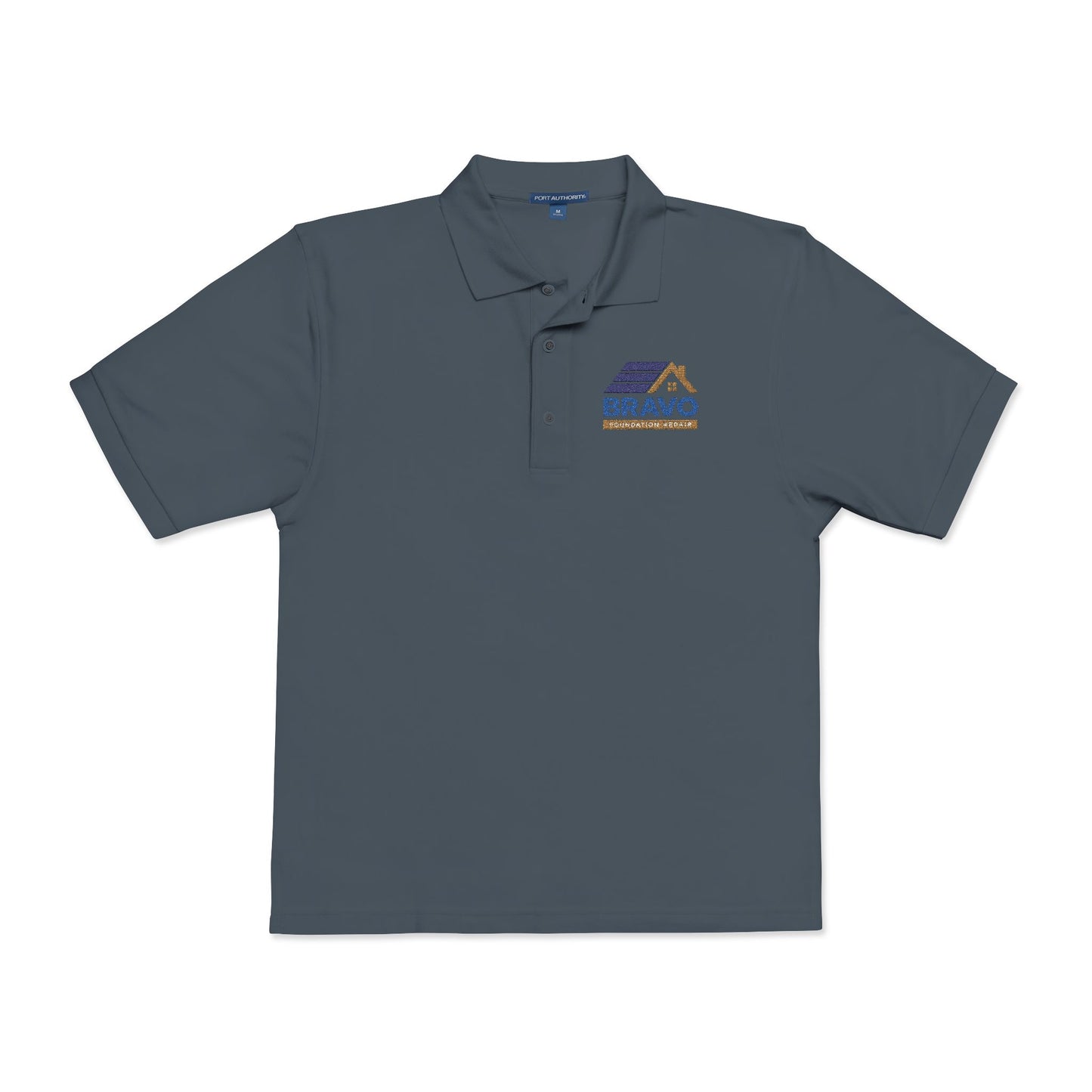 Bravo Construction Embroidered Polo Shirt