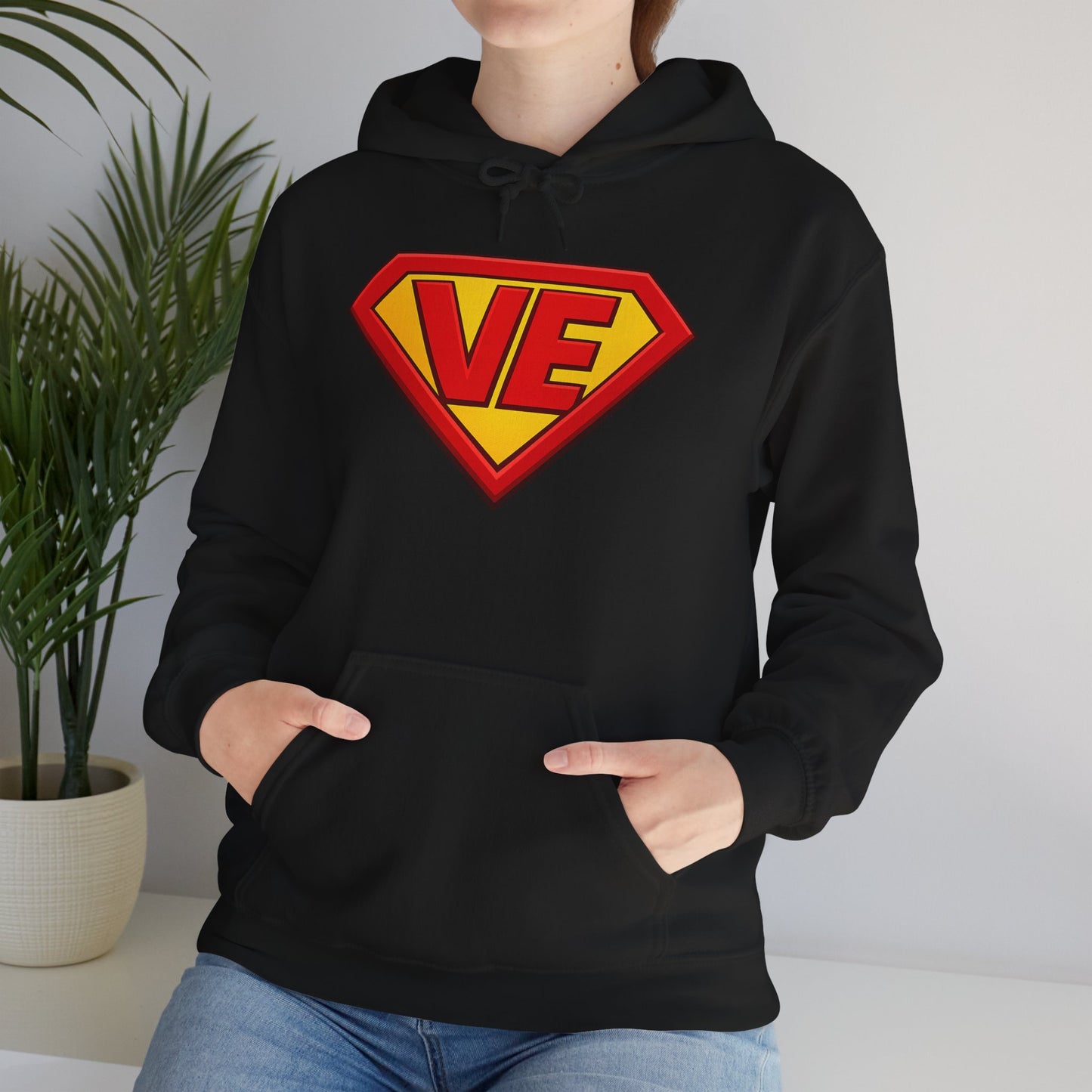 Volunteer Examiner Superhero Logo Hoodie