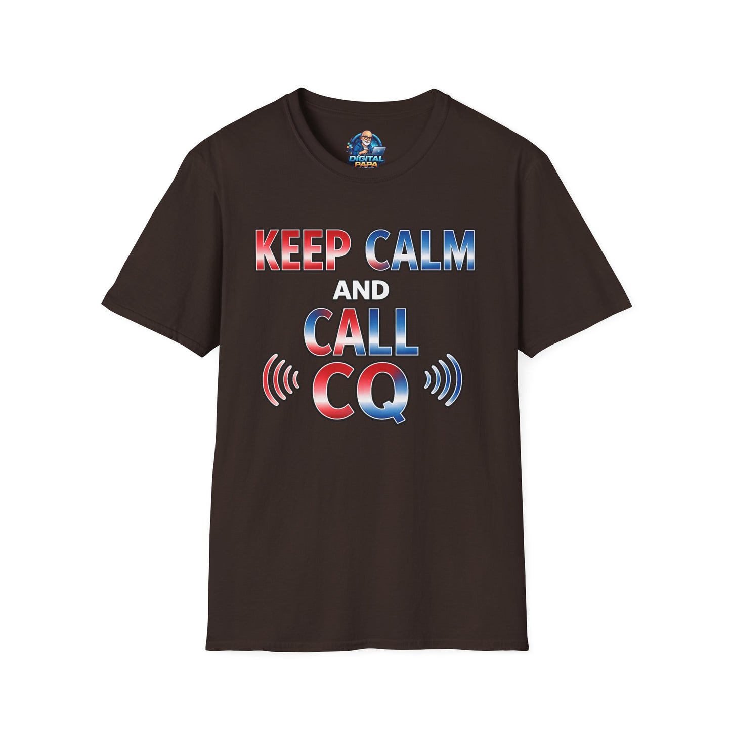 Keep Calm and Call CQ T-Shirt – Amateur Radio / Ham Operator Tee