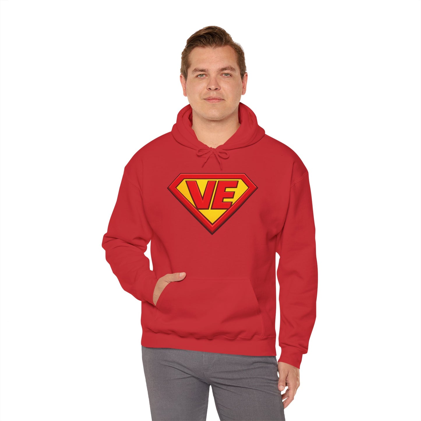 Volunteer Examiner Superhero Logo Hoodie