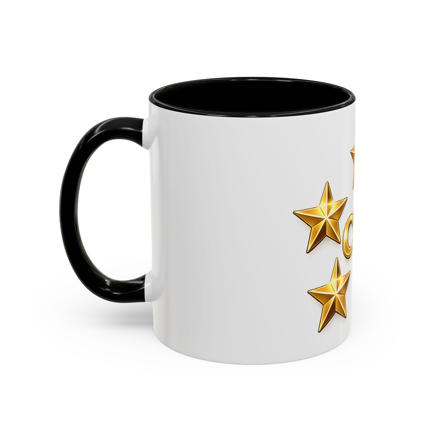 CVE Gold Star Coffee Mug — 11/15oz Accent Ceramic Mug