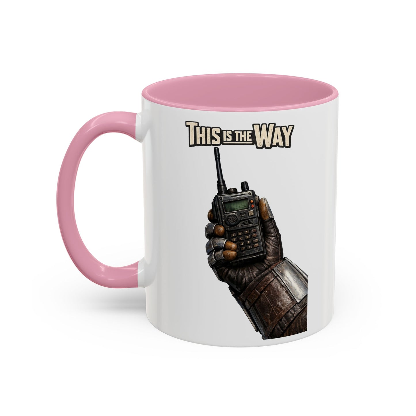 This Is The Way Mug — Mandalorian Radio Hand Coffee Cup (11oz & 15oz)