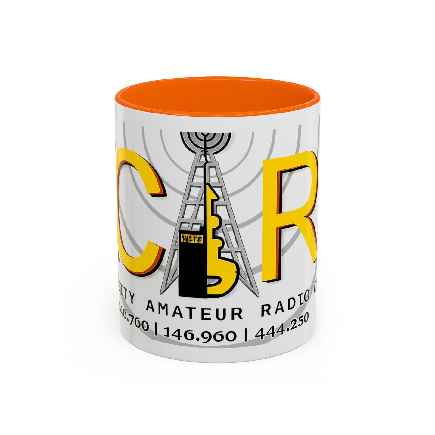 Key City Amateur Radio Club Accent Coffee Mug – Ham Radio Tower Logo (11oz & 15oz)